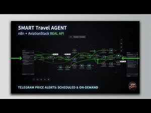 Smart Travel Agent with n8n | Flight Search, Fare Tracking & Telegram Alerts (End-to-End Automation)