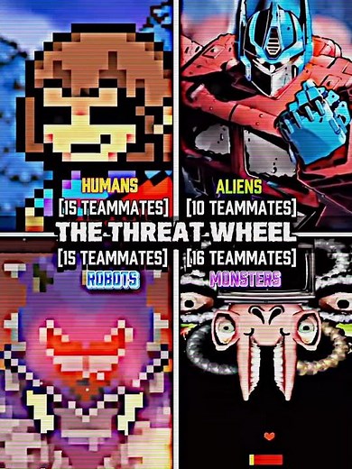 THE THREAT WHEEL ROUND 38 #shorts #edit #vs