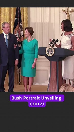 One Small Step History on Instagram: "Michelle Obama's Response to George W. Bush..."