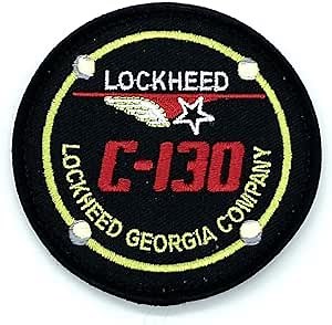 Lockheed Martin® C-130 Hercules® Yoke Patch – Hook and Loop, Officially Licensed, 3"