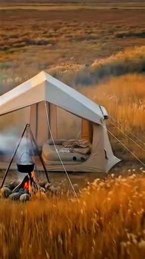 Camping in Iran’s Central Marsh with Birds & Camels #IranNature #Camping