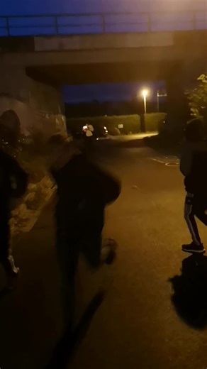 Street Fight: A Nighttime Urban Altercation