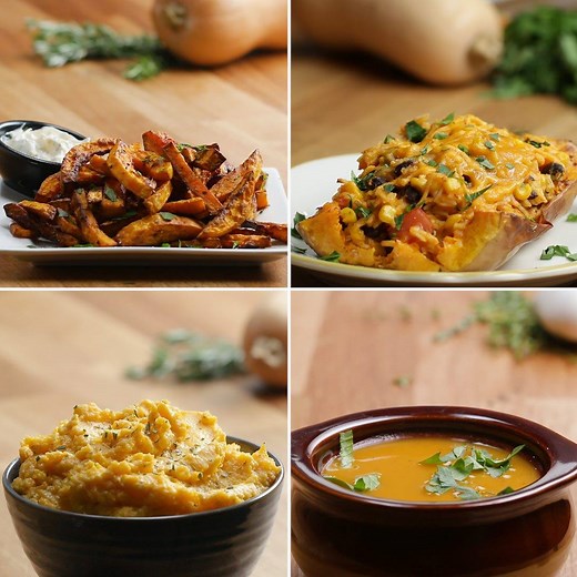 Butternut Squash 4 Ways Recipes: https://tasty.co/compilation/butternut-squash-4-ways | Tasty