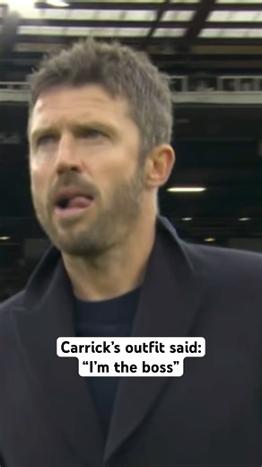 Michael Carrick’s outfit was on point #manchesterunited #michaelcarrick