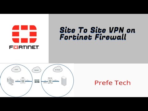 Site To Site VPN Configure on Fortinet Firewall