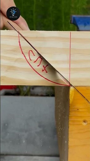 A Simple Technique To Accurately determine a 45 Degree Angle #tipsandtricks