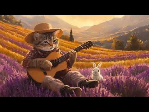 Luxury Balkan Jazz in Lavender Fields 🌿 | Golden Whiskers' Gypsy Jazz Escape