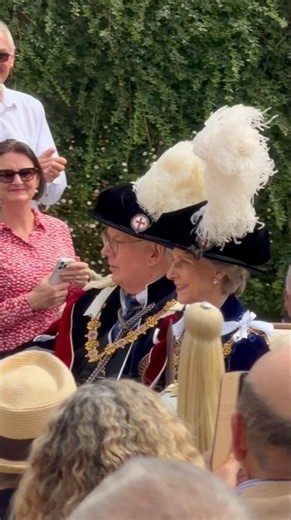 The Duke and Duchess of Gloucester 👑 Garter Day - Windsor Castle