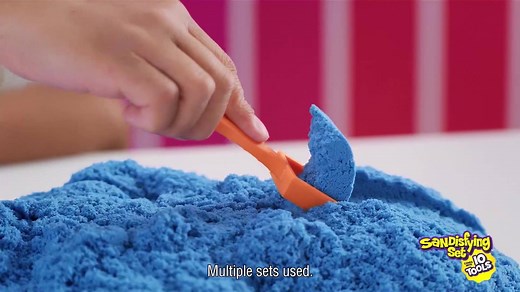 67K views · 509 reactions | The Kinetic Sand Sandisfying Set has everything you need to create your own mesmerising sand effects and sandisfying videos! | Spin Master Global | Facebook