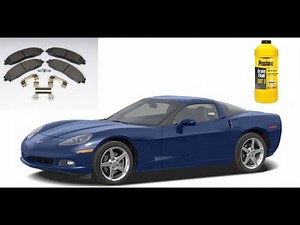 How to change brake pads and flush brake fluid on C5 / C6 Corvette