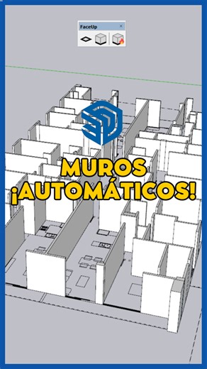 612K views · 5.9K reactions |  Como crear muros en SketchUp AUTOMÁTICAMENTE #sketchup #sketchup3d #sketchuptutorial #sketchuptips #sketchupmodel #architecture #architecturestudent #arqvis | Arqvis | Facebook