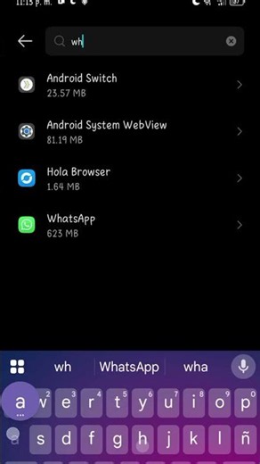 🧹LIMPIEZA simple en tu aplicación de WhatsApp