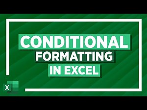 Conditional Formatting in Excel Tutorial