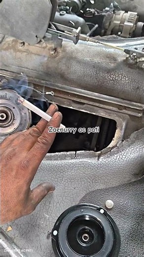 ganti maghnit cluth tanpa harus buang freon (unit elef travel) #acmobil #automobile #hitachiza