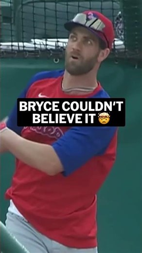 OTD 5 years ago: A one-in a billion chance! Bryce Harper’s face says it all 😅