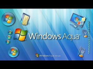 Windows Aqua M1 almost complete