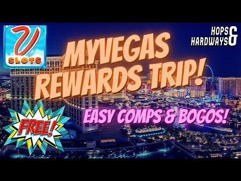 MyVegas Rewards FREE AND CHEAP ROOMS AND BUFFETS! Las Vegas 2022 Comps Guide