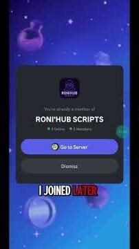 RONIHUB TUTORIAL #robloxscript #roblox #scripting #robloxedit #fullscript #fehub #showcase #ronihub