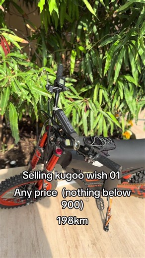 Selling Kugoo Wish 01 at Any Price