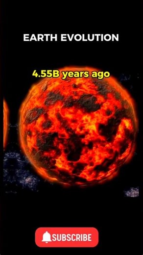 Evolution of Earth 🌎#earth #planet #universe