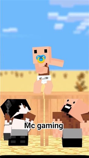 Minecraft baby dancing animation #shorts #minecraft #animation