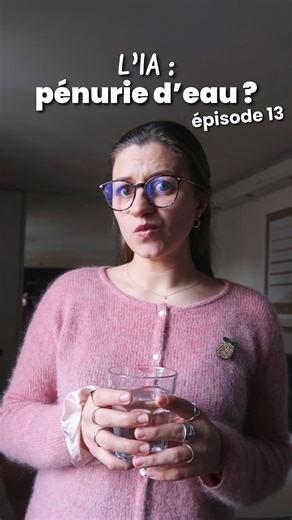 Daph 🍋 🌍 on Instagram: "L’intelligence artificielle a consommé plus d’eau en 2025 que l’industrie mondiale de l’eau en bouteille 🫠💧 C’est une statistique incroyable sortie de la revue Patterns à la fin de l’année 2025 et a priori c’est pas parti pour s’améliorer 💀 Voici donc quelques conseils pour limiter l’impact des IA que l’on utilise, la meilleure alternative restant de ne pas en utiliser ⚡️📊 À demain pour l’épisode 14/31 de Go Green 🌎 N’oublie pas de t’abonner pour suivre la série de