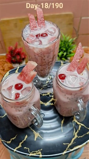 summer super drink#sago drink#food trending shorts 100days food challenge day-18/100