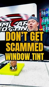 2.2K views · 242 reactions | Don’t fall for this window tint scam… #caraudio #dallastx #windowtint #autocare | Custom Car Stereo & Tint | Facebook
