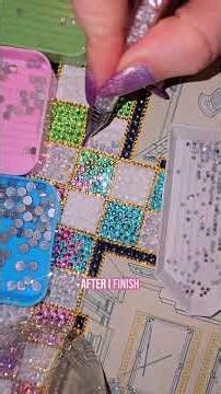 Day 28 of bedazzling a custom Clue board 🩷🤍✨️ #bedazzled #diy #makestuff