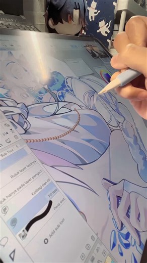 Clip Studio Paint on Instagram: "Enjoy this relaxing lineart process by @mai.dhao1713 ✨ - - - #clipstudiopaint #cspillustration #art #drawing #digitalart #animeart"