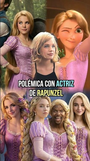 Rapunzel actress confirmed for Tangled live-action #tangled #rapunzel #disney
