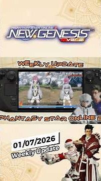[PSO2:NGS] WEEKLY UPDATE 01/07/2026 [#pso2ngs]