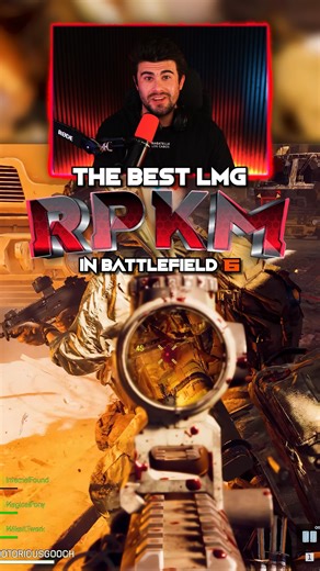 NotoriousGooch on Instagram: "This RPKM dominates in Battlefield 6 🔥🔥 level this up ASAP before the Battle Royale releases tomorrow • • • • • #battlefield6 #battlefield #BF6 #gaming #fyp #foryoupage"
