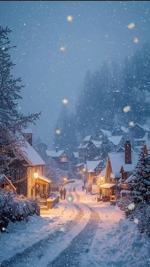 110K views · 7.6K reactions | Relaxing  . . . . #cozy #lights #snow #snowfall #winter #wintervibe #winterevenings #astheticsongs | Winter vibe | Facebook