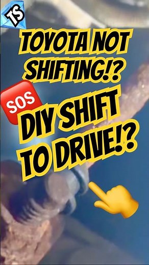 Toyota NOT Shifting? SKIP THE TOW!? SAVE HUNDREDS With This Secret Fix #toyota #shorts