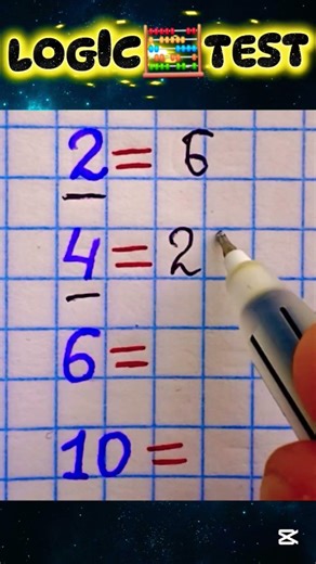 LOGIC TEST 🔥 🔥 🔥 #math #logic #puzzle