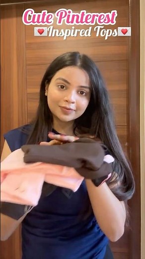 Pinterest Inspired Cute Tops 🛍️ | Summer Top Haul | Tops under Budget | Trending| Meesho Haul Video