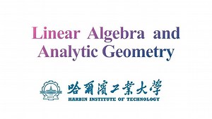 Linear Algebra and Analytic Geometry