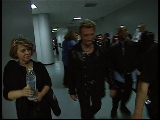Johnny Hallyday - Concert du 6 septembre - Sortie de la loge - Stade de France 1998 | Canal JH
