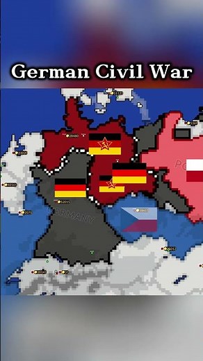 German Civil War in Ages of Conflict #war #agesofconflict #europe #map #germany #ww1