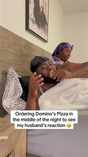 Midnight Dominos pizza prank on husband