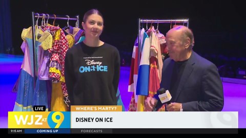 Getting a behind-the-scenes look at Disney On Ice | Where's Marty