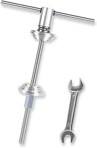 PSLER Bike Bearing Press Tool Kit Bike Headset and Bottom Bracket BB Cup Install Tool Cycling Bottom Bracket Wrist Group Tool Bicycle Repair Parts (Silver)