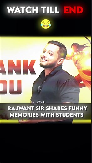 Watch till end 😂 #jee #pw #rajwantsir #funny #comedy