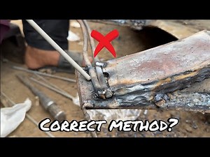 Correct Method to Rebuild Loader Bucket Teeth Front Face | Welding Guide#welding#repair#loaderbucket