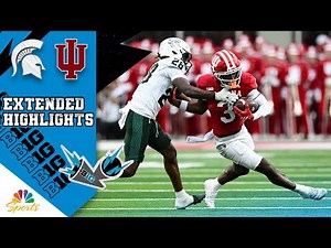Michigan State Spartans vs. Indiana Hoosiers | COLLEGE FOOTBALL HIGHLIGHTS | 10/18/2025 | NBC Sports