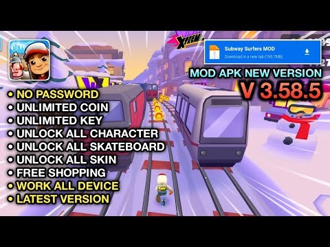 Subway Surfers Mod V3.58.5 Apk Terbaru 2026 - Unlimited Coin & Unlock All Character
