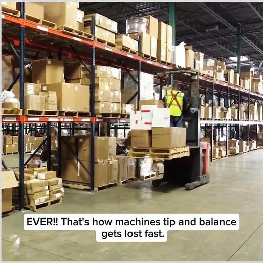 Never Drive Elevated! Forklift Operator Pro Tip!