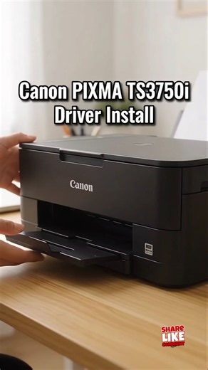 Canon PIXMA TS3750i Driver Install | Easy Setup & Download Guide 2026 #canonpixma #canonprintersetup