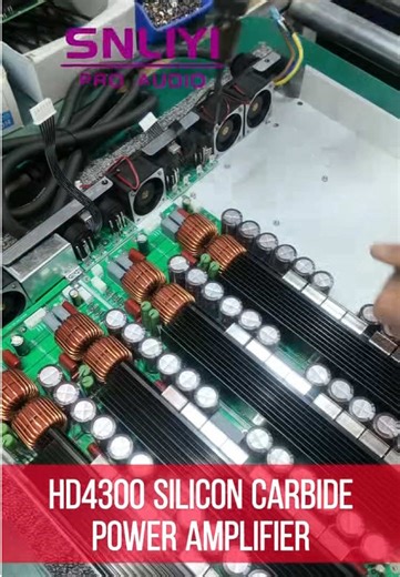 High Power Digital Amplifier for Live Events